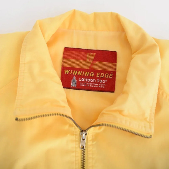 London Fog  Yellow Lightweight Jacket Size 9/10. Reg - Picture 12 of 15
